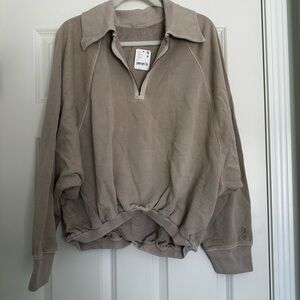 Free People Nothing to it Pullover